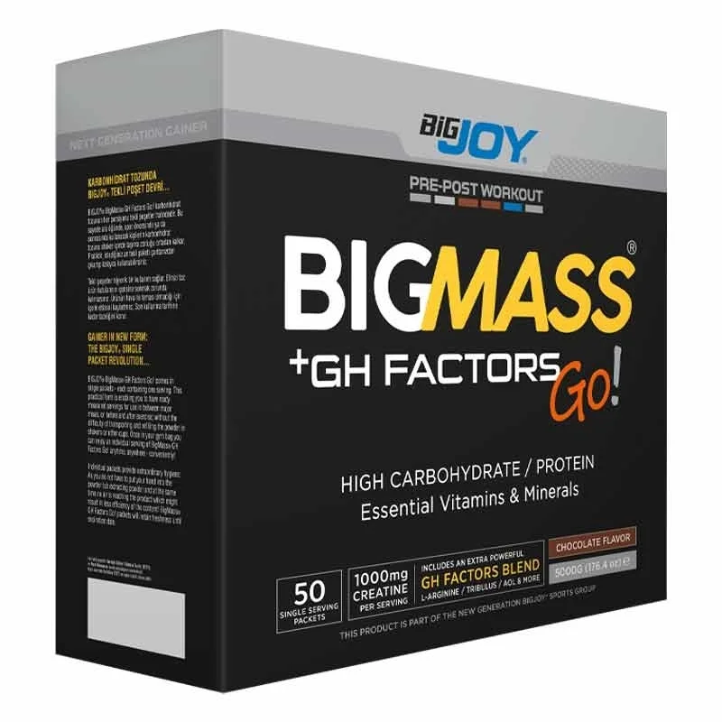 Big Joy Big Mass +GH Factors Go 5000 Gr 50 Saşe