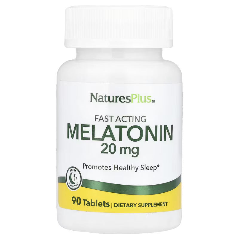 NaturesPlus Melatonin Sleep Fast Acting 20 mg 90 Tablet