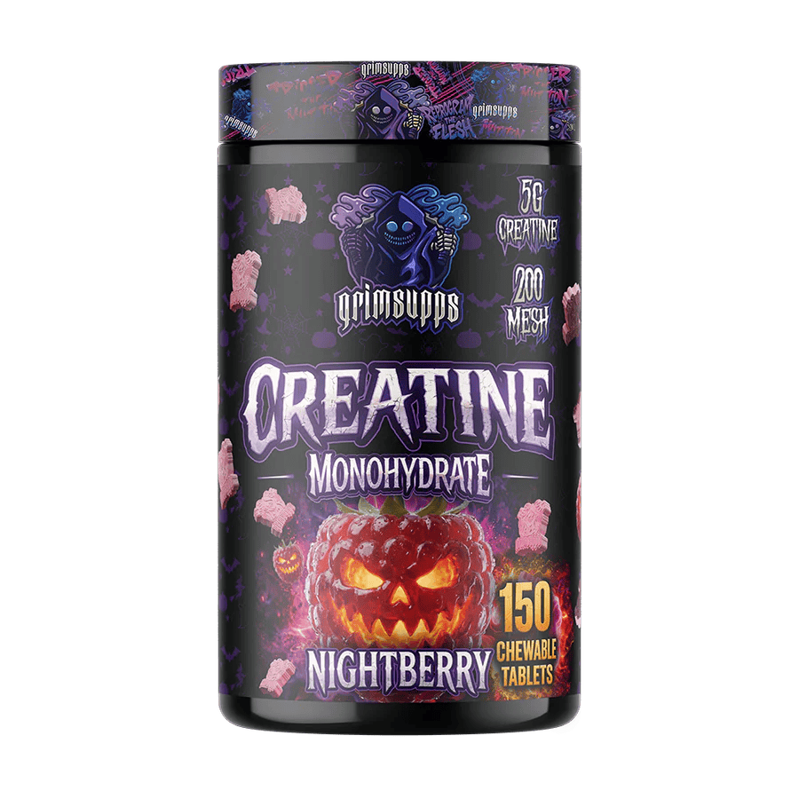 GRIMSUPPS CREATINE MONOHYDRATE 150 Çiğneme Chewable Tablet 30 Servis