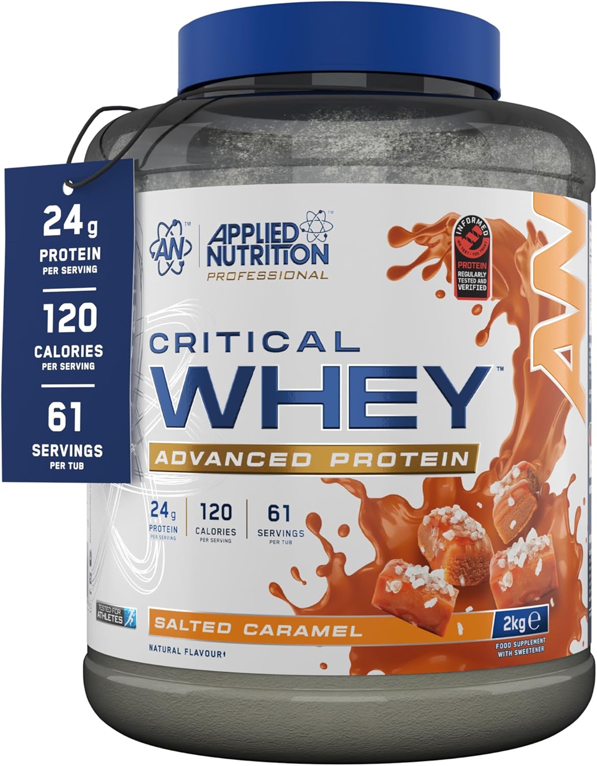 Applied Nutrition Critical Whey Protein Salted Caramel 2 kg