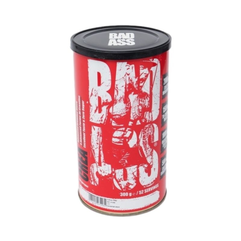 Badass Creatine Monohydrate Matrix Tri-creatine Malate 300 gram 52 servis