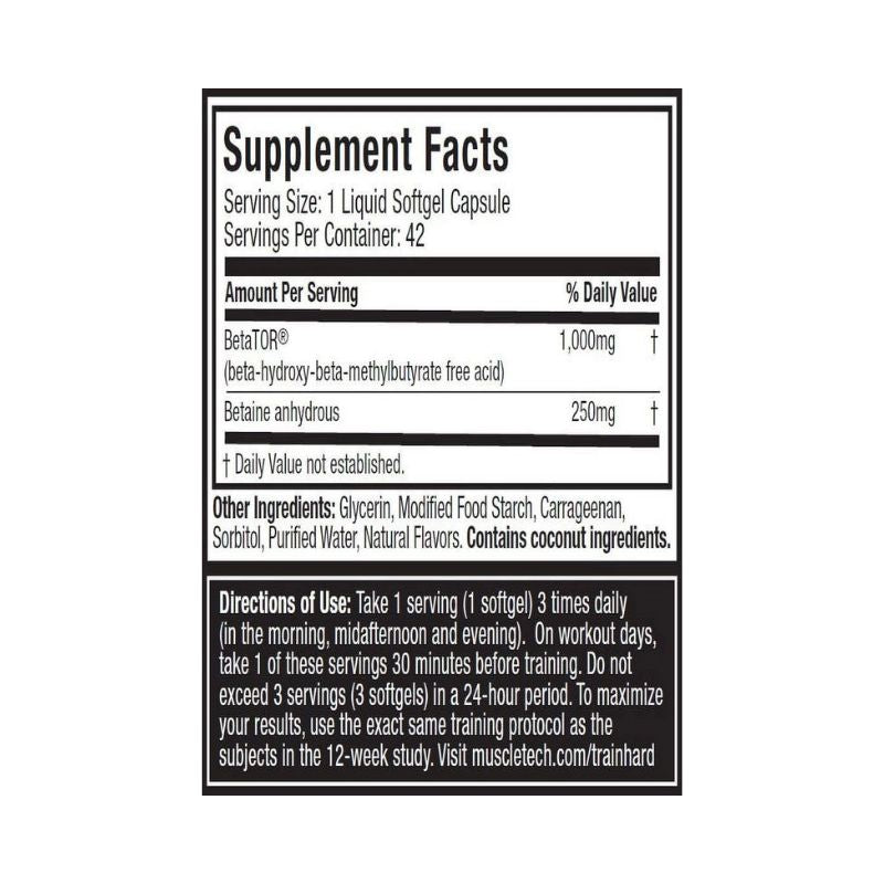 Muscletech, Clear Muscle, HMB Free Acid, 42