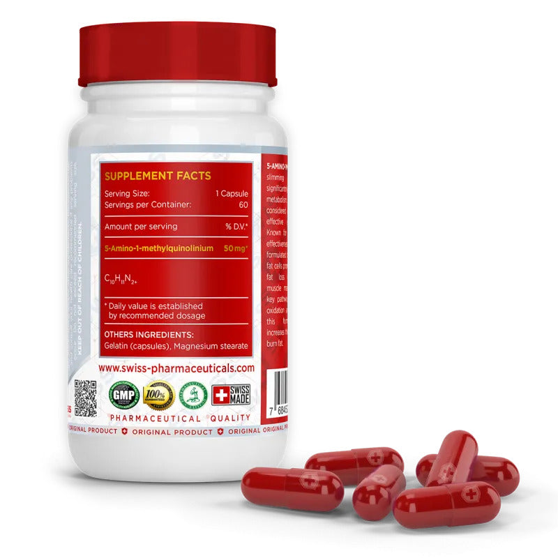 Swiss 5-Amino-1MQ 50 mg 60 Caps