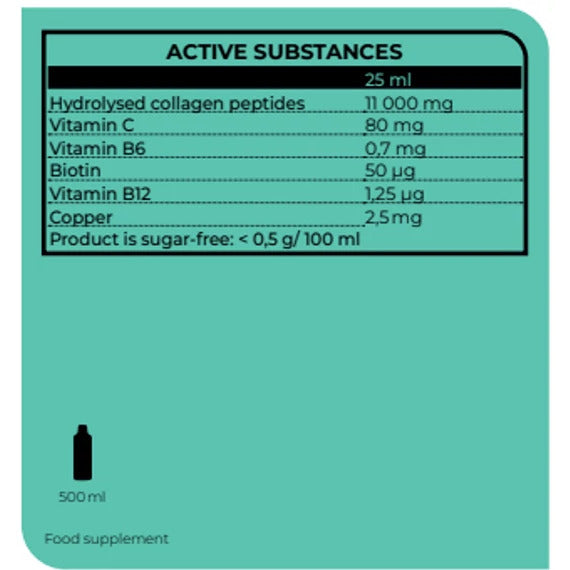 Nutrend Collagen Kolajen Liquid 500 ml