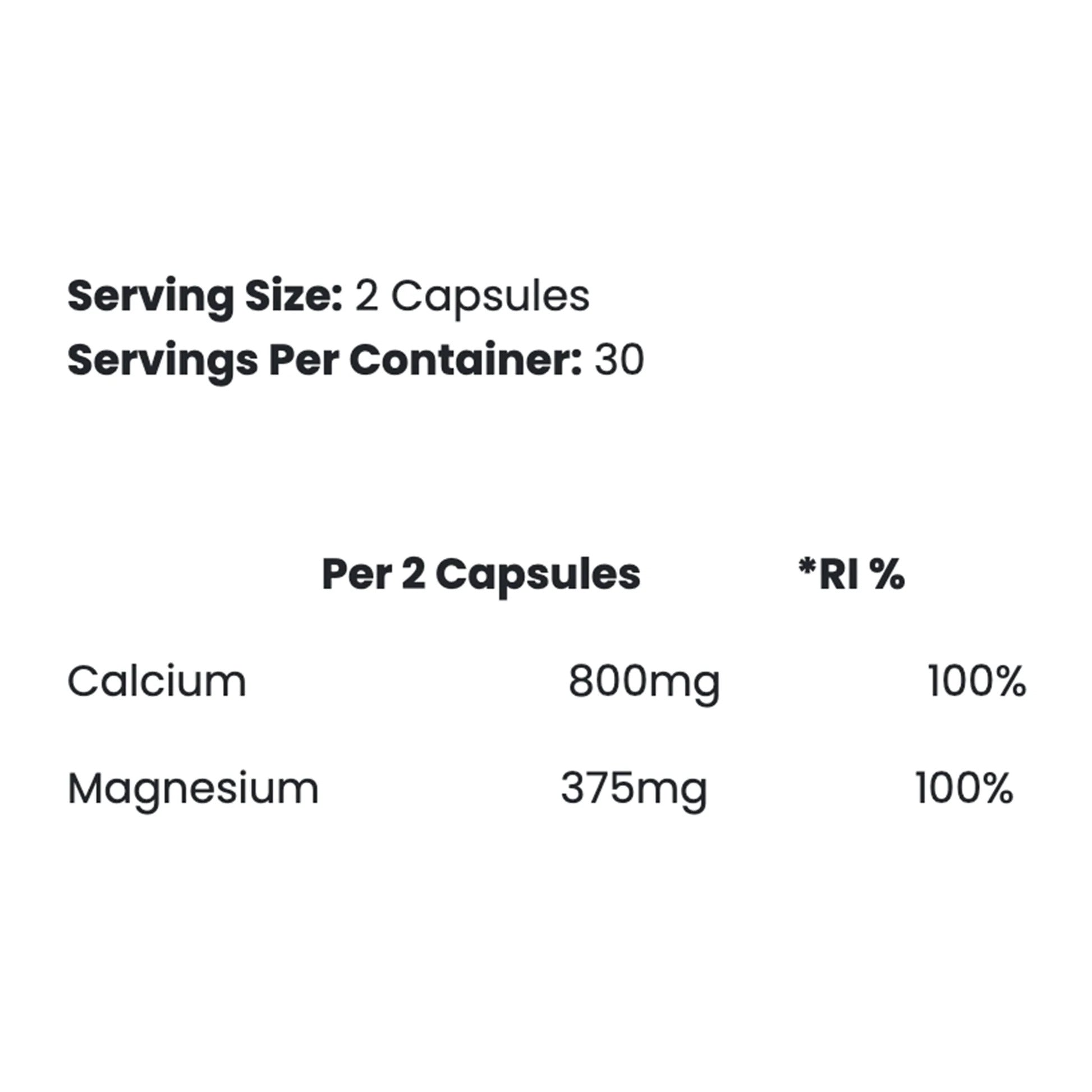 Applied Nutrition Calcium(Kalsiyum) & Magnesium(Magnezyum) 60 caps