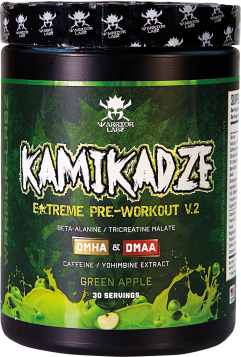Warrior Labz KAMIKADZE DMHA-DMAA PREWORKOUT GREEN APPLE