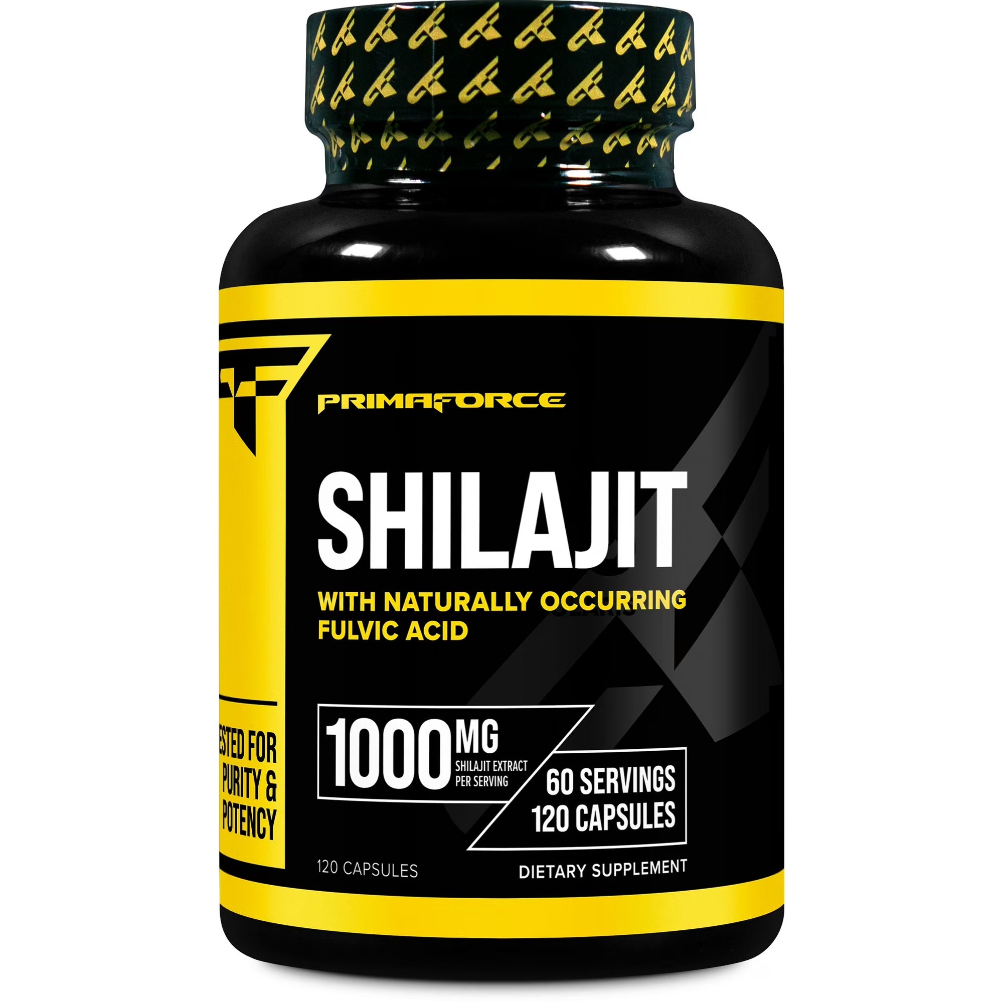 Primaforce Shilajit Naturally Occurring Fulvic Acid 120 Capsules