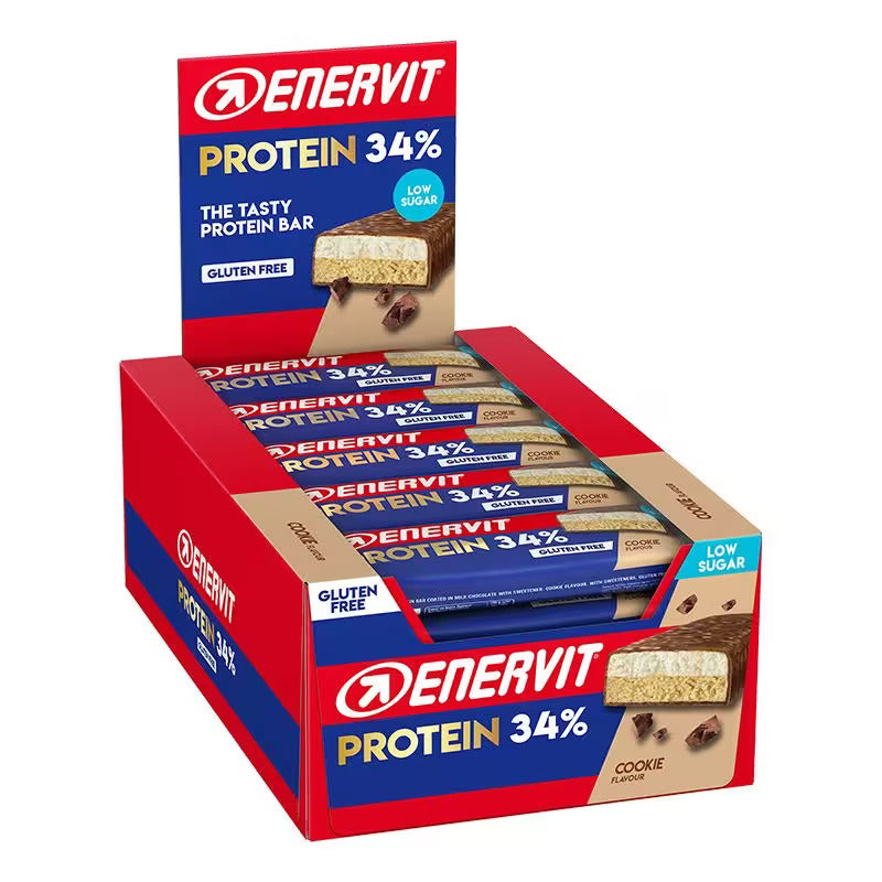 Enervit Low Sugar Protein Bar 55 Gr 25 Adet - Cookise Cream
