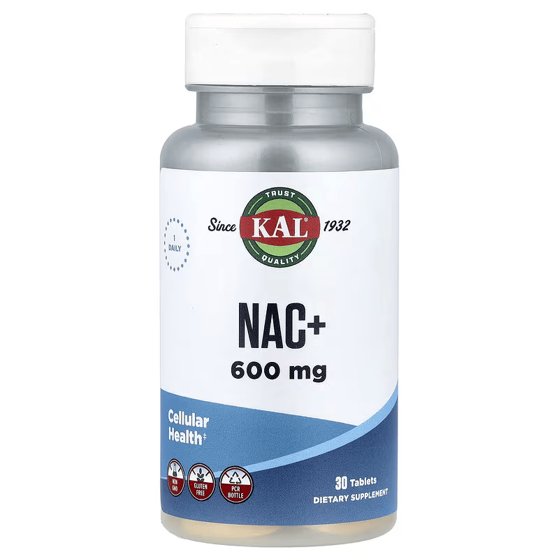 KAL N-Acetyl Cysteine NAC 600 mg 30 Tablet