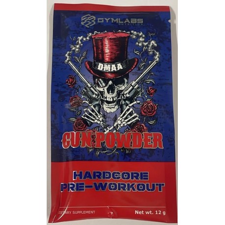 GYMLABS GUN POWDER PREWORKOUT 12g