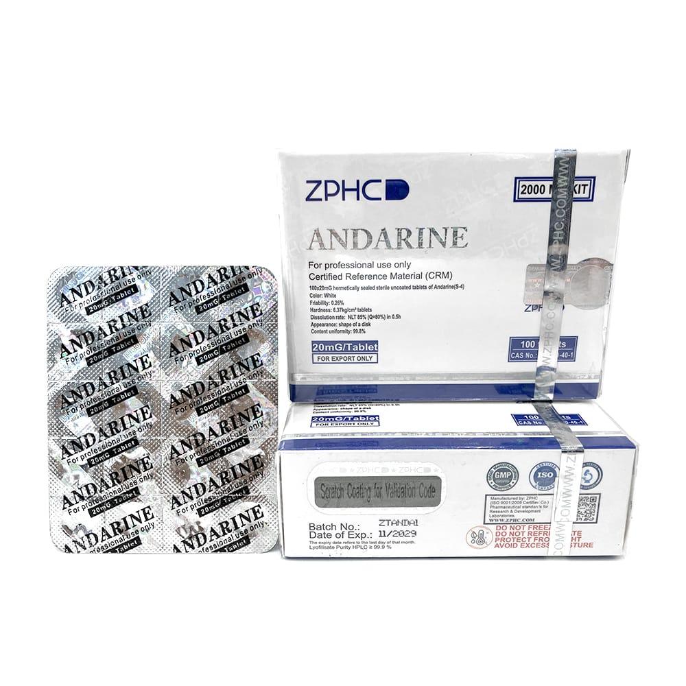 Zphc Andarine S-4 20 mg 100 tablets × 20 mg