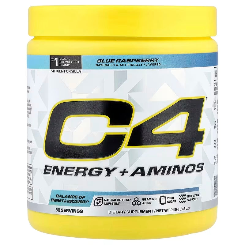 Cellucor C4 Energy + Aminos BCAAs & EAAs for Muscle Recovery Electrolytes for Hydration PreWorkout