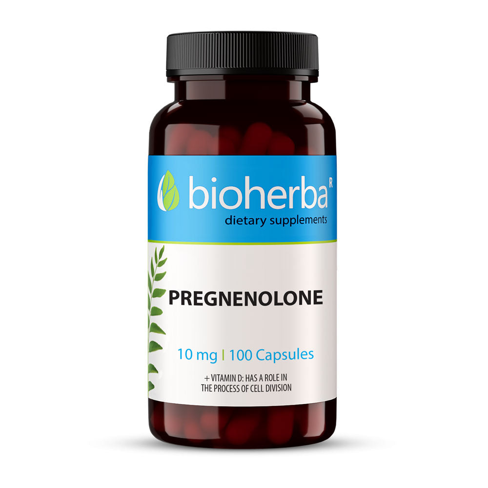 Bioherba Pregnenolone with Vitamin D3 100 Caps