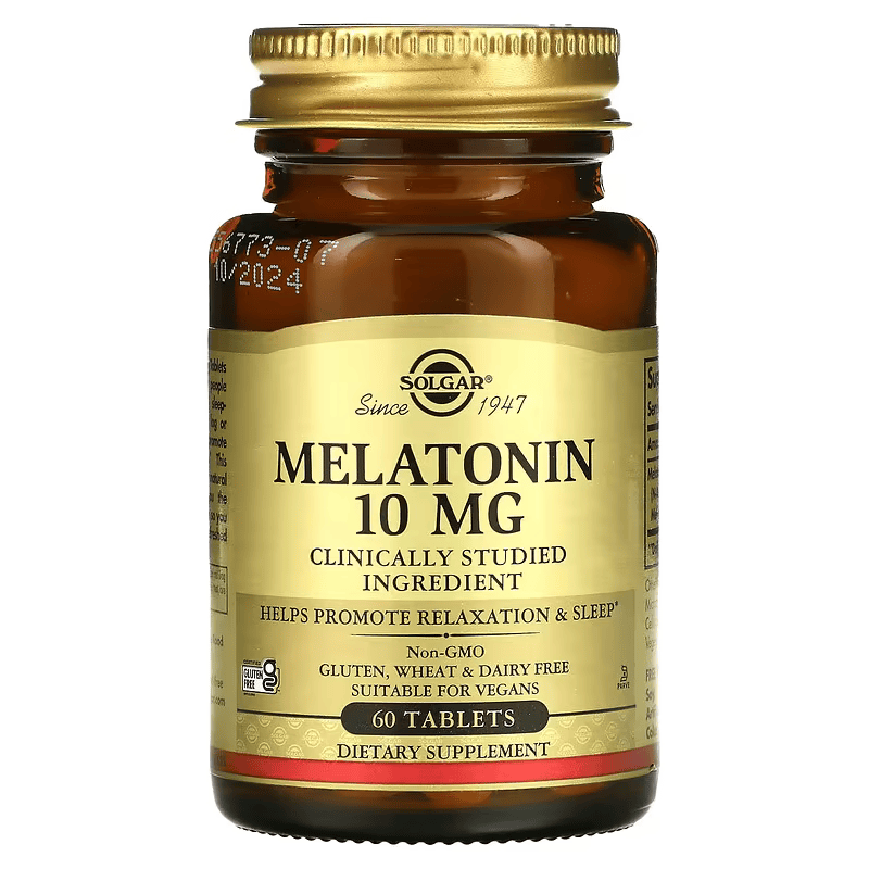 Solgar Melatonin 10 mg 60 Tablets