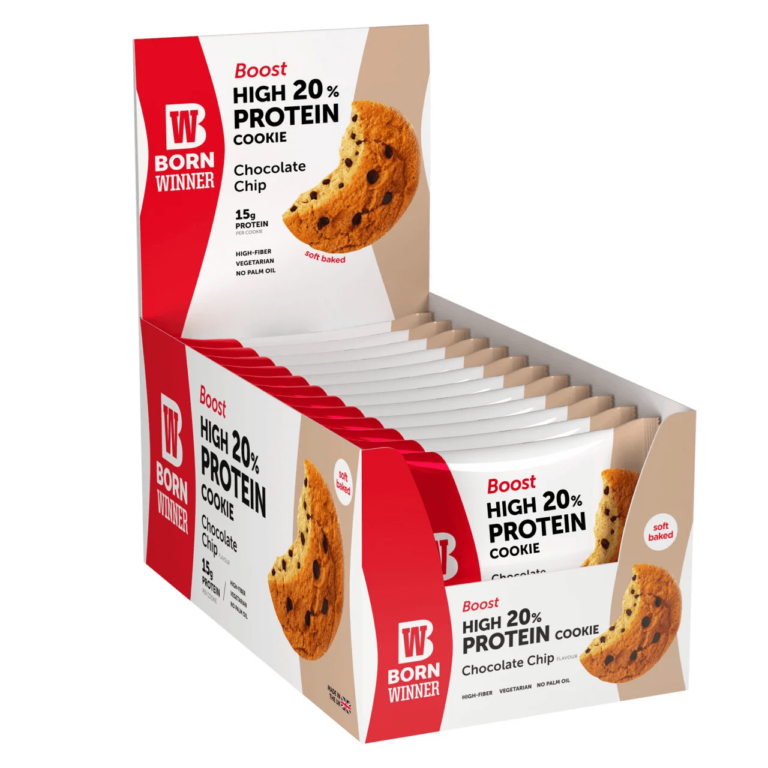 Born Winner Boost Protein Bar Cookies – Chocolate Chip 75g