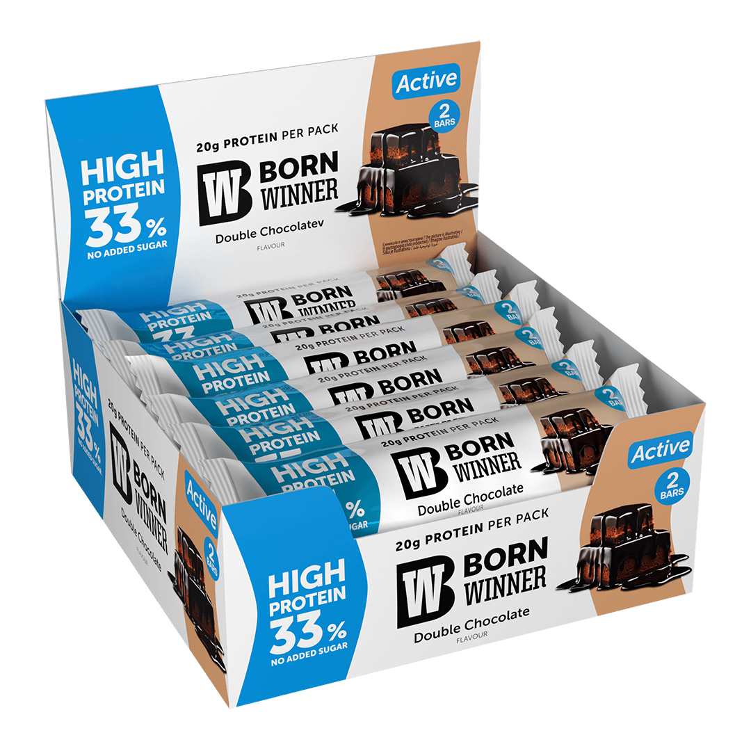 Born Winner Active Protein Bar – Double Chocolate