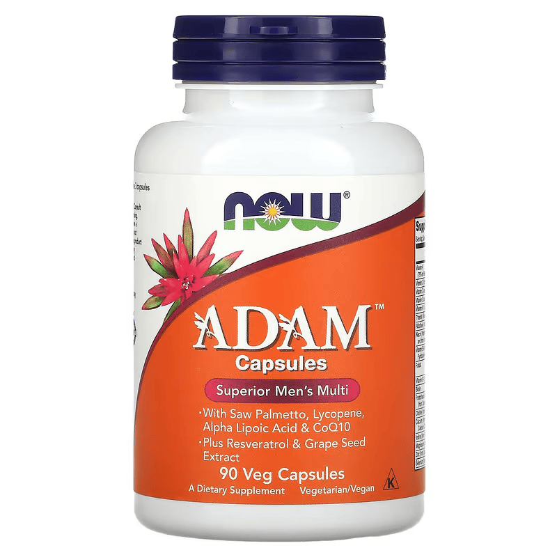 NOW Foods ADAM Superior Men's Multi Vitamin + Test 90 Veg Caps