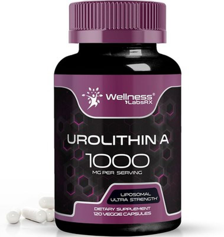 Wellness Labs Liposomal Urolithin A Capsules 1,000mg 120 Caps
