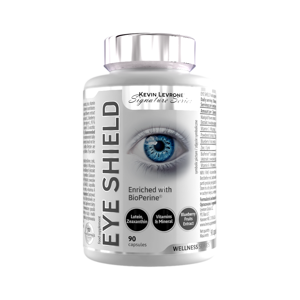 Kevin LEVRONE Eye Shield lutein zeaxanthin Zinc 90 caps