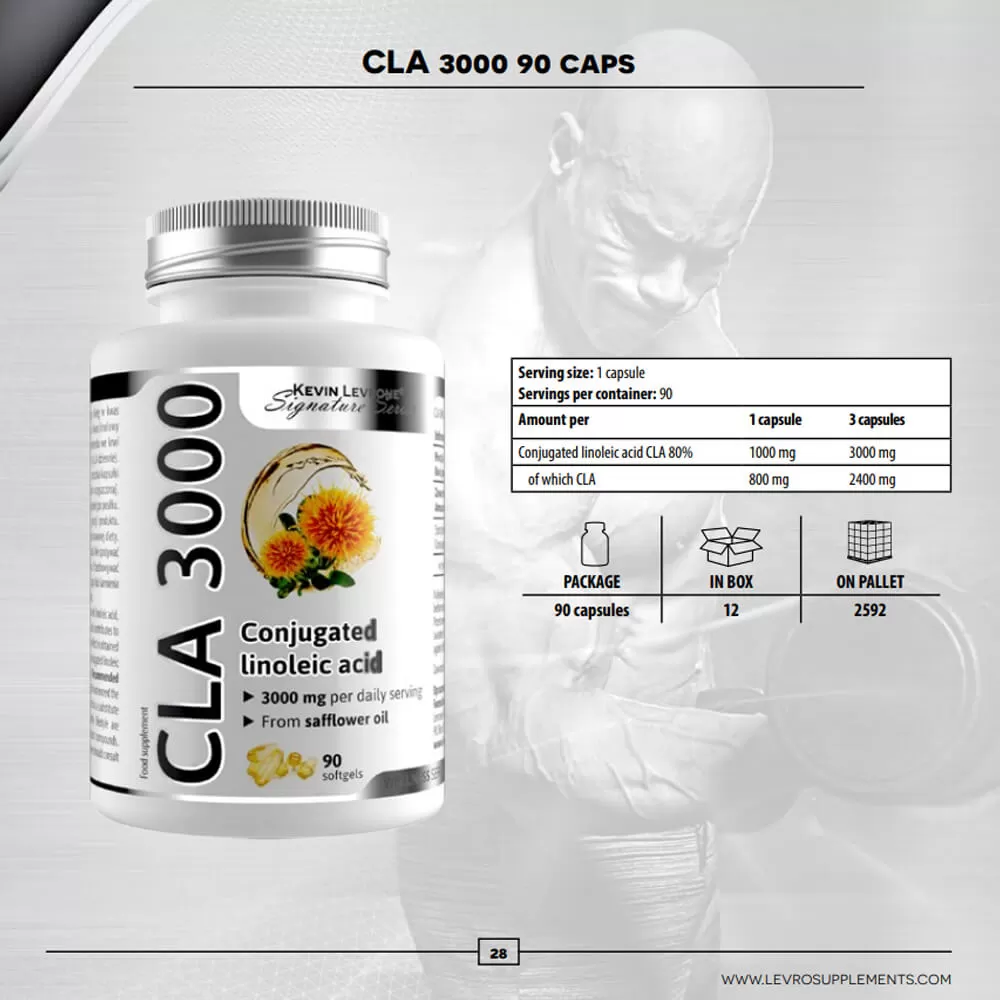 Kevin Levrone Levrone CLA 3000 90 Softgels