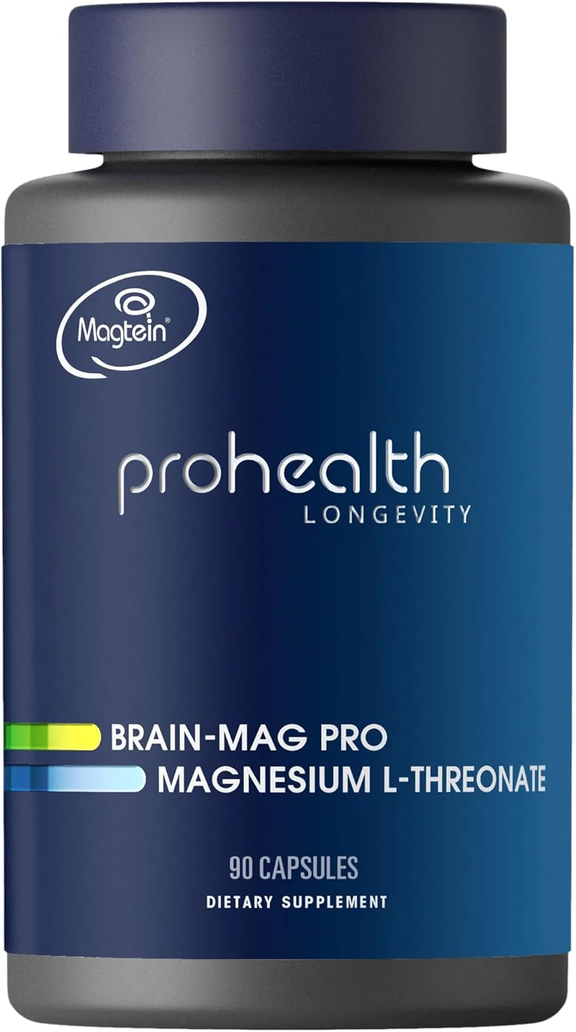 ProHealth Magnesium L-Threonate Magtein Brain Health Cognitive Memory & Focus 90 Caps