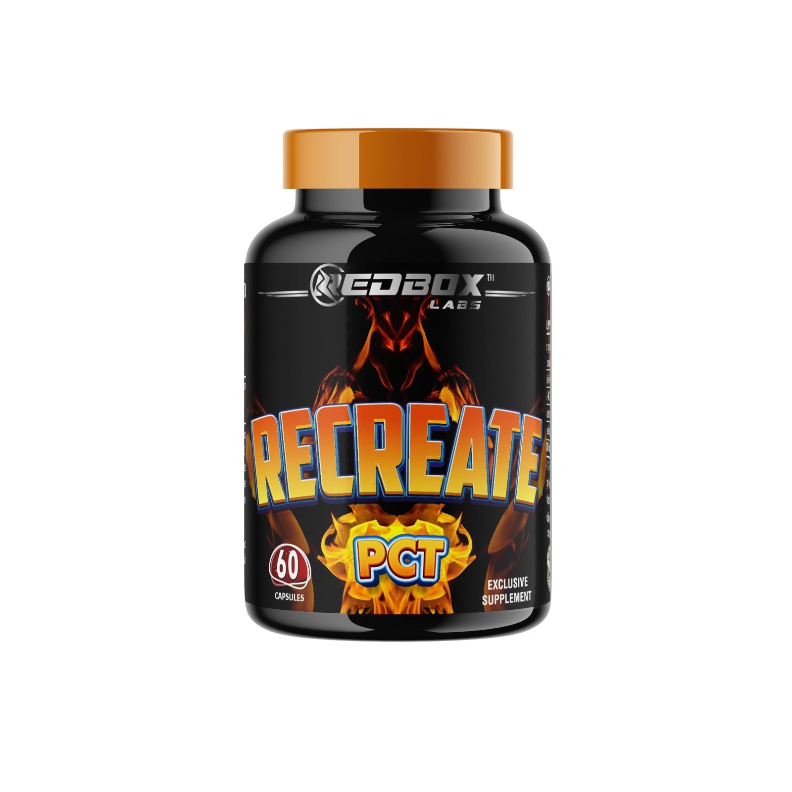 Red Box Labs Recreate PCT post cycle therapy Saw palmetto Nac Arimistane 60 Caps