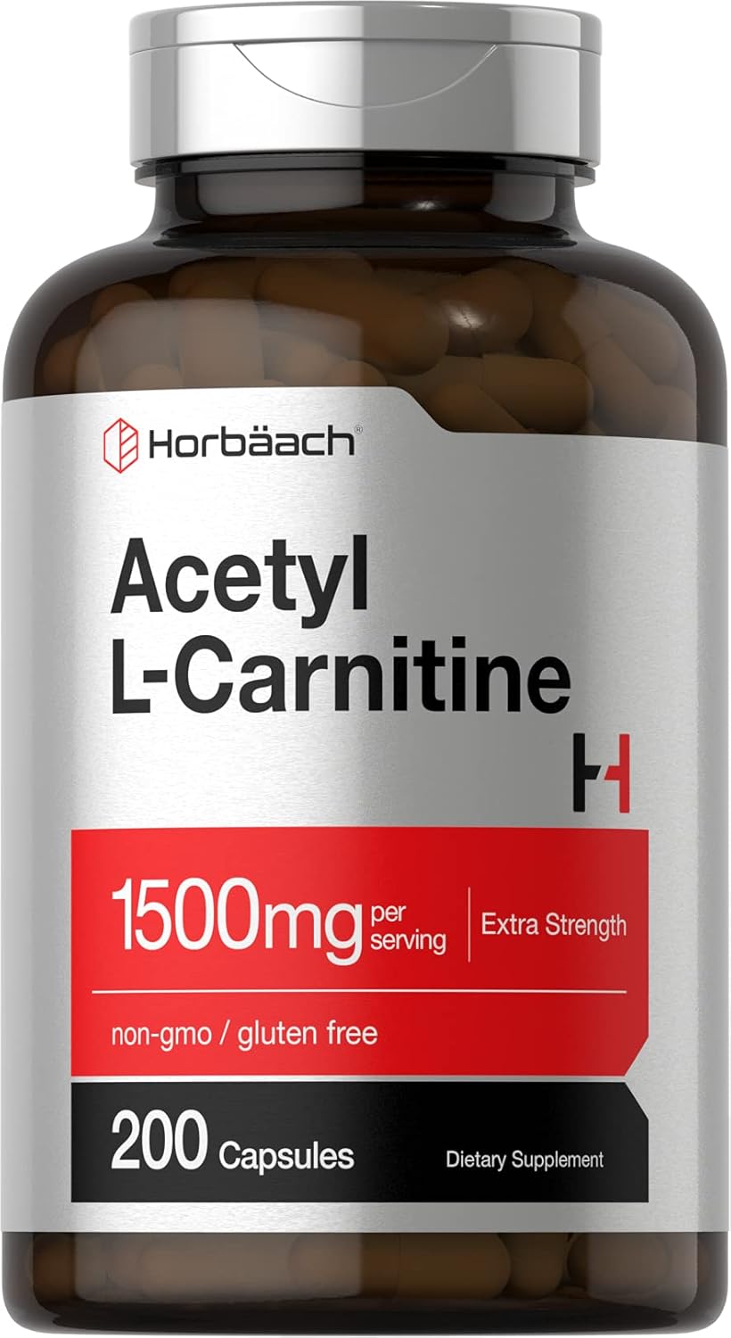 Horbäach Acetyl L-Carnitine 1500mg 200 Caps