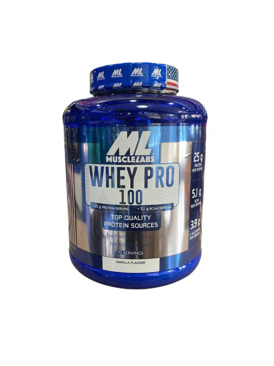 Muscle Labs Whey Pro 100 Protein 2.27 - ABD MENŞEİ
