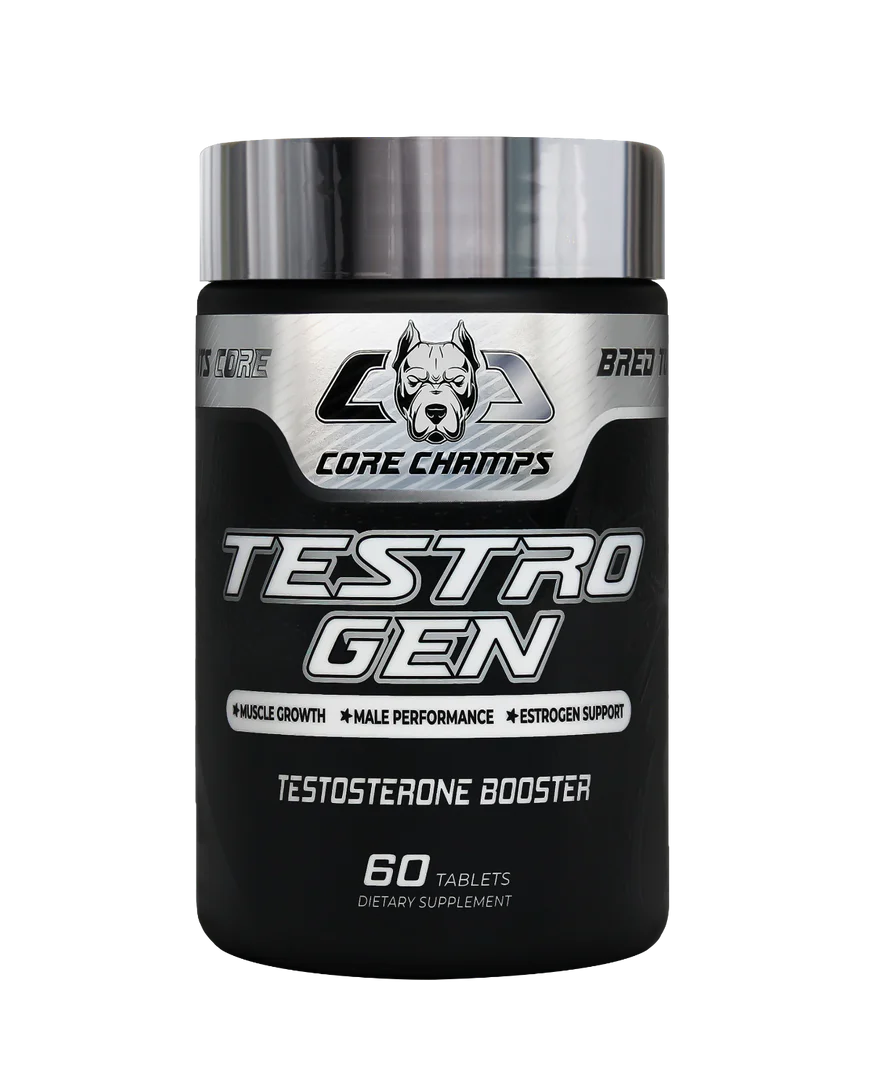 Core Champs TESTRO GEN Tribulus , Dım , Arginine , Long jack , Shilajit 60 TABLET - By Kai Greene