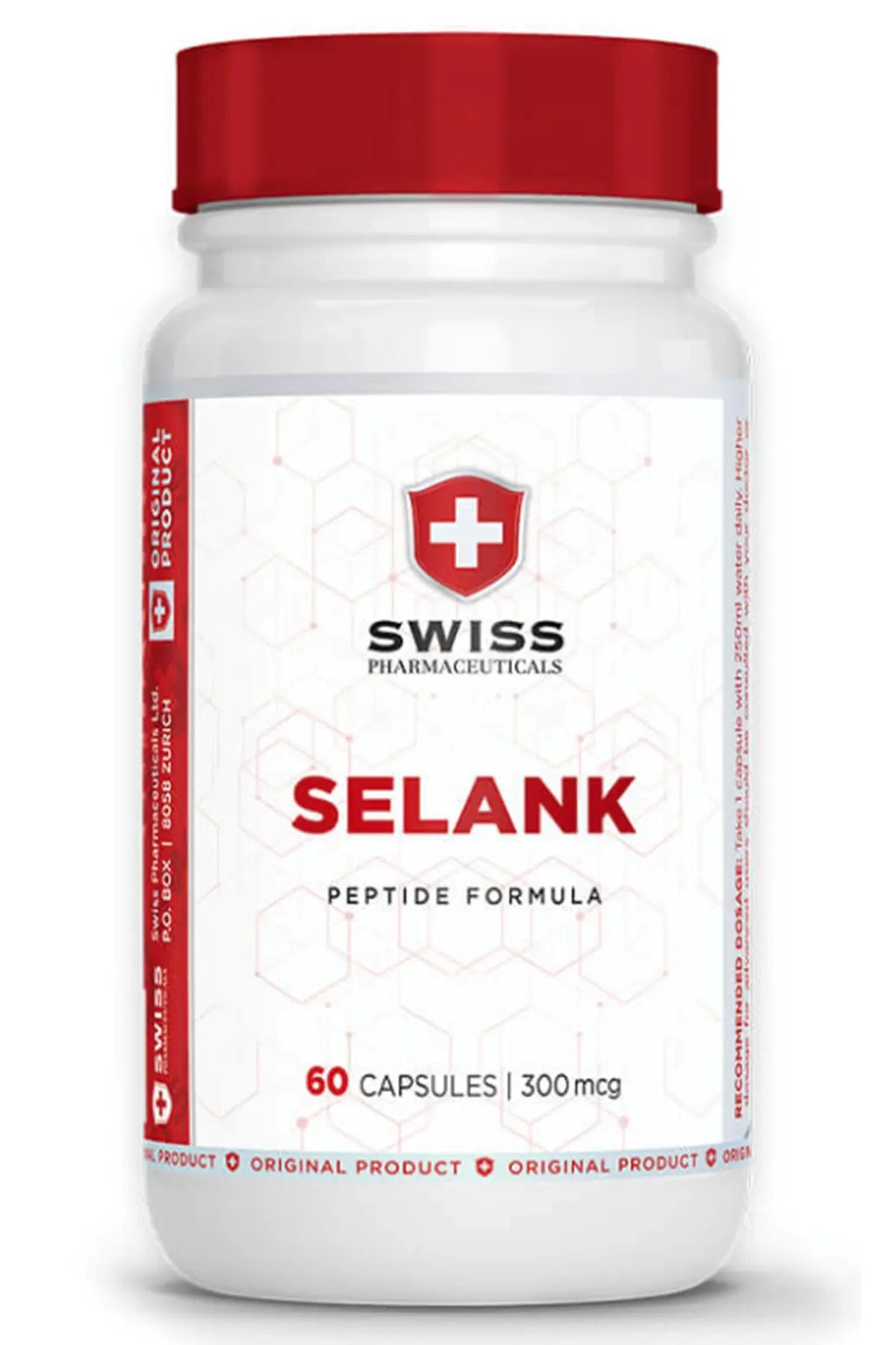 Swiss Selank 300 mcg 60 Caps