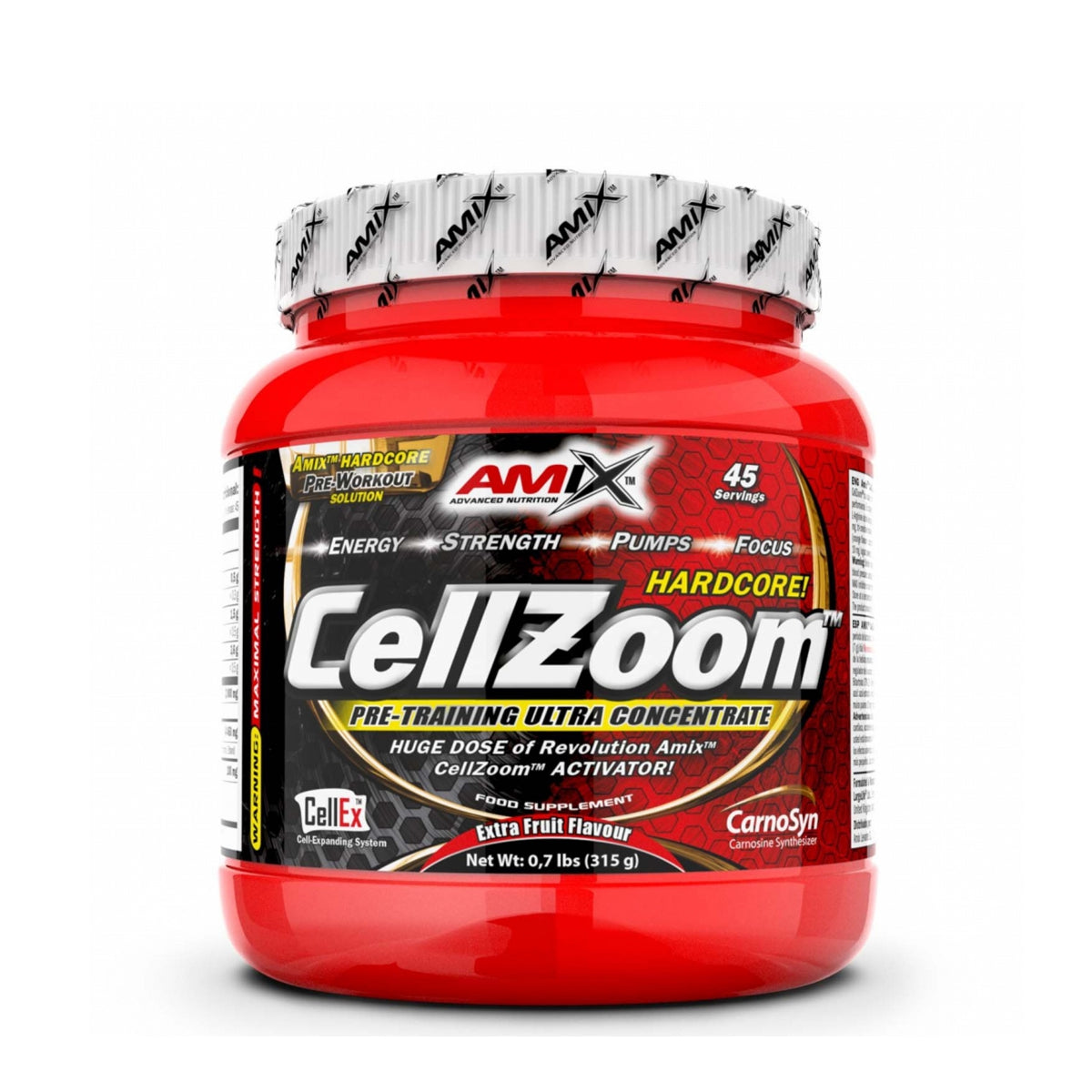 Amix CellZoom Hardcore Pump Activator Creatine + Arginine + Beta alanine 315 Gram