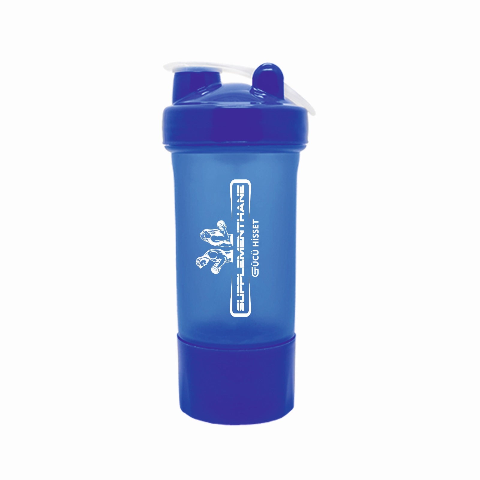 Fitness Smart Shaker 550 Ml + Toz saklama kablı