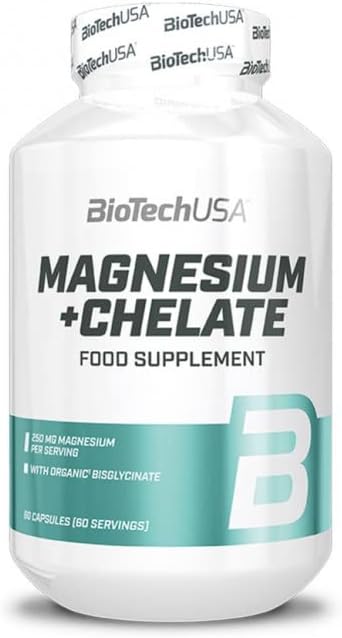 Biotech USA Magnesium + Chelate bisglisinat 60 Caps