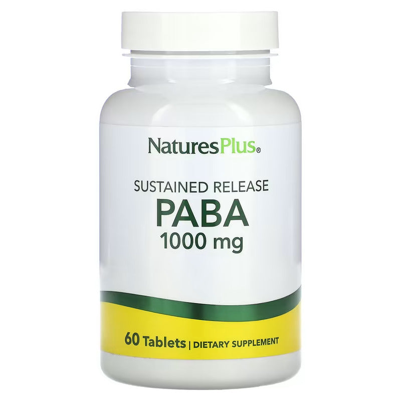 NaturesPlus Sustained Release PABA 1,000 mg 60 Tablet