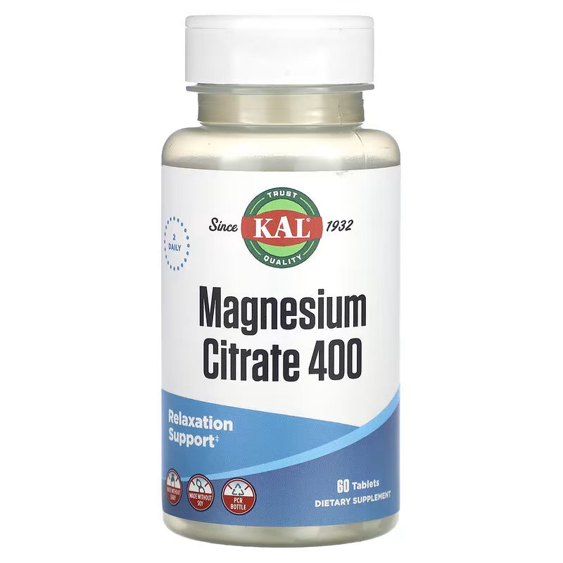 KAL Magnesium Citrate 400 60 Tablet