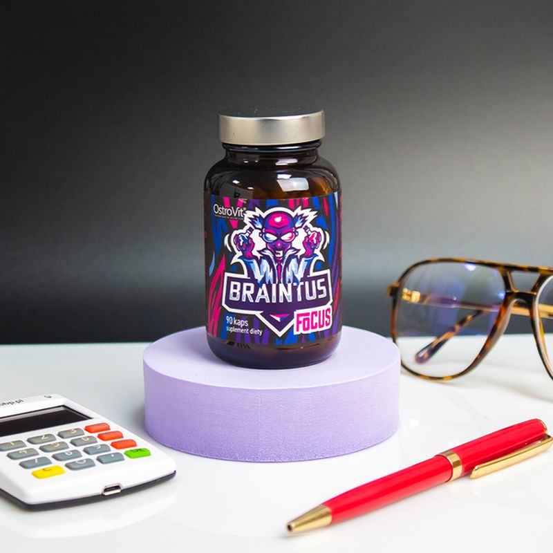 OstroVit Braintus Focus Theanine Bacopa Choline Brain 90 caps