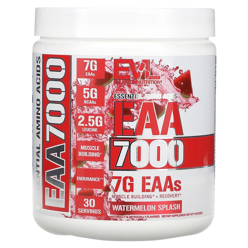 EVLution Nutrition EAA Pre & Post Workout Amino Acids 7000 282 Gram