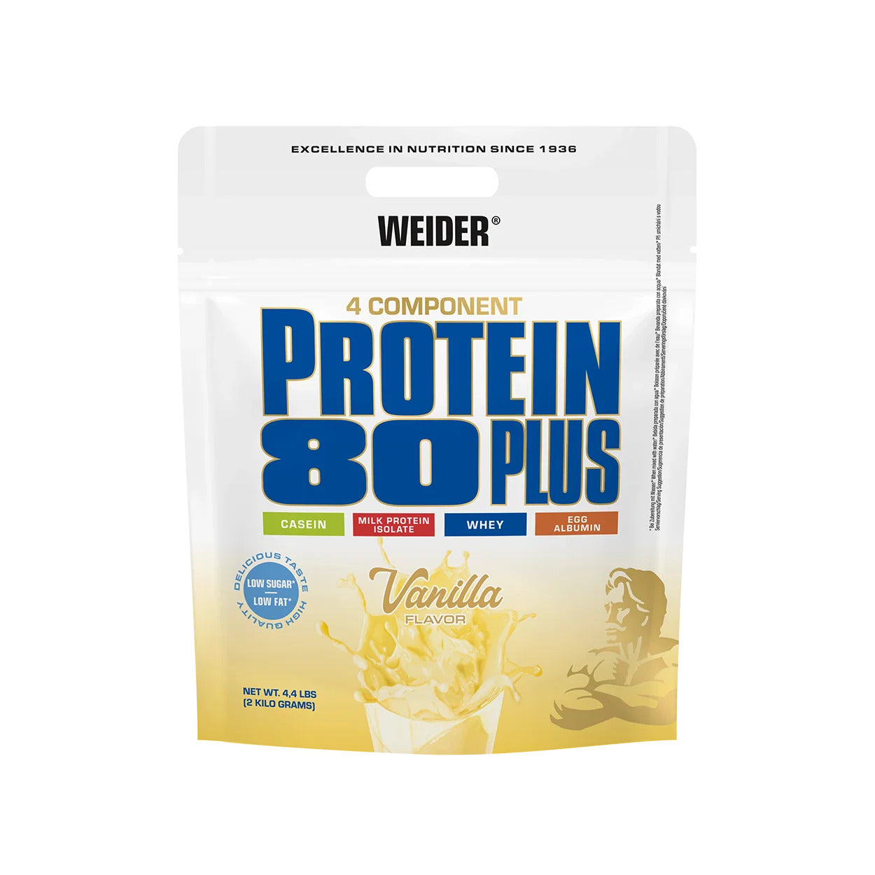 Weider Kazein İzole Whey Protein 80 Plus 2 Kg 66 Servis