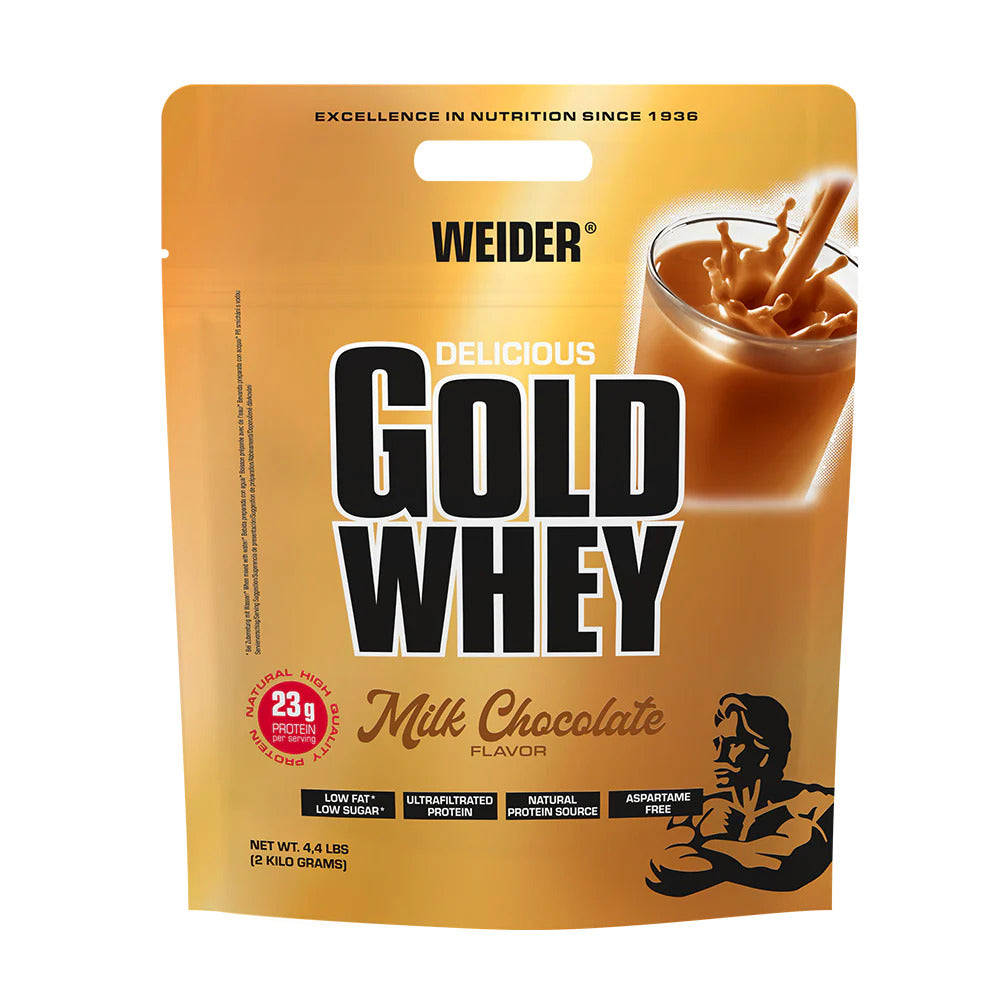 Weider Gold Whey Protein Low Sugar 2 Kg 66 Servis
