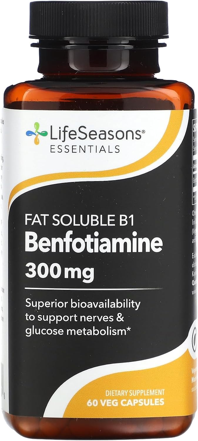 LifeSeasons Essentials Benfotiamine - 60 Caps
