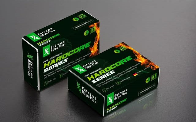 Adipo Extreme Plus Hardcore Series Fat Burner Appetite Control 30 Caps