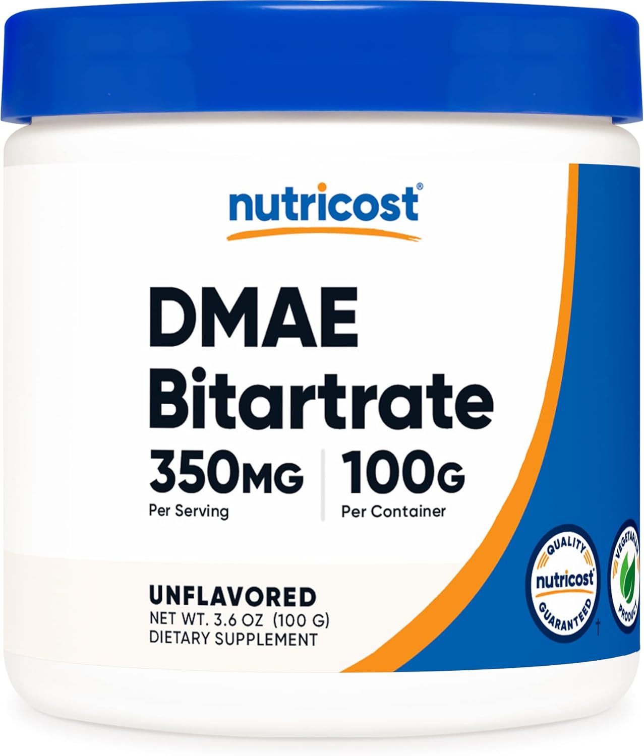Nutricost Pure DMAE Bitartrate Powder 100 Grams
