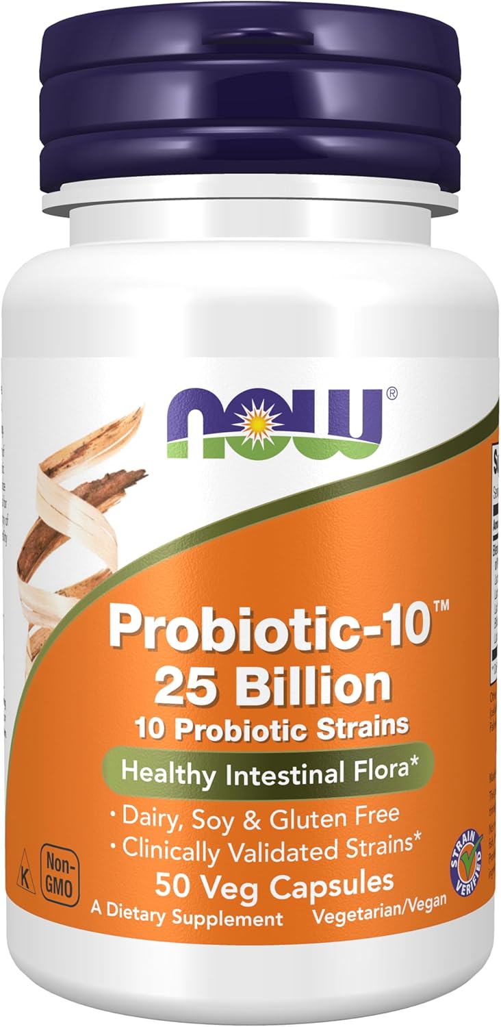 NOW Foods Probiotic 10 - 50 Veg Capsules