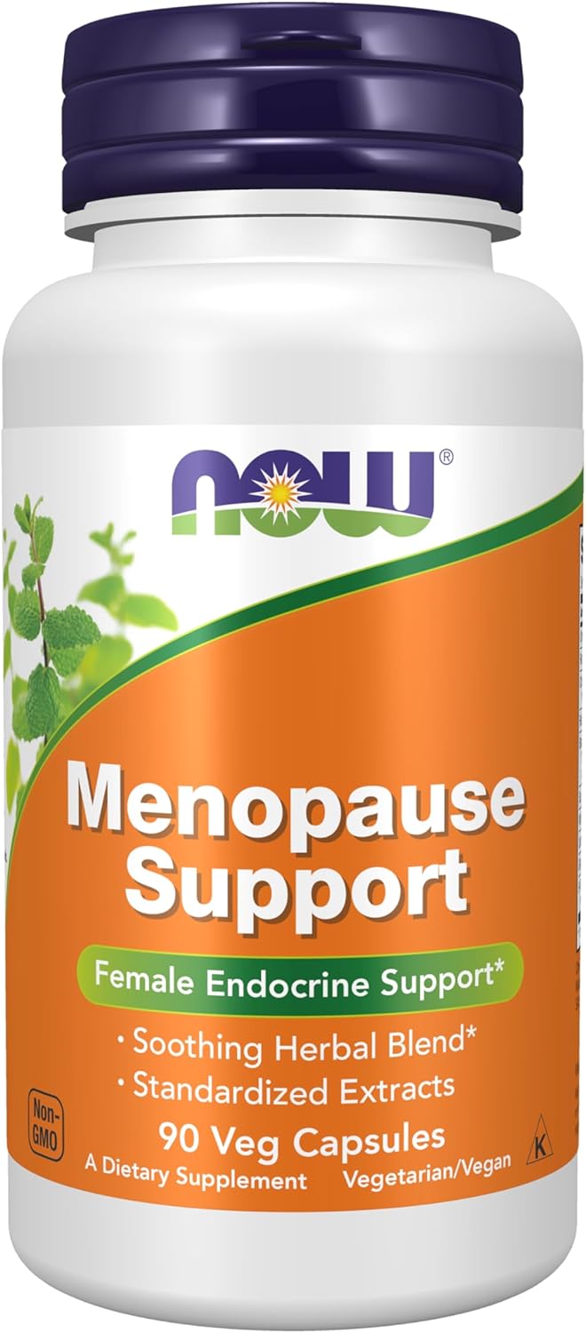 NOW Foods Menopause Menapoz Support Blend 90 Veg Caps