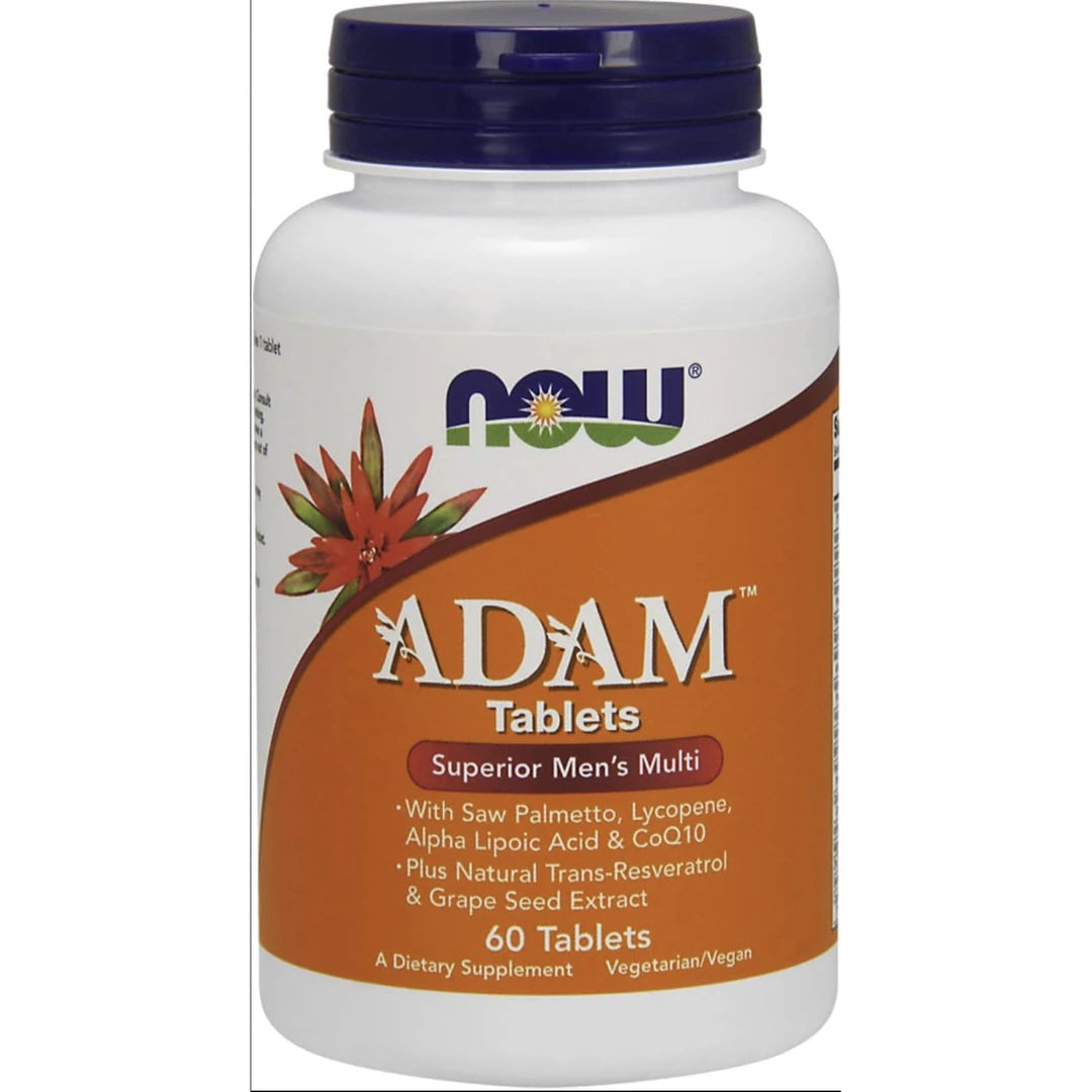 NOW Foods ADAM Superior Men's Multivitamin 60 Tablet