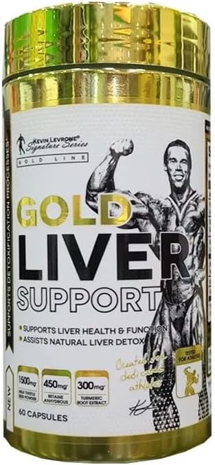 Kevin Levrone Gold Liver Support (Milk Thistle+Turmeric+Selenium) - 60 caps