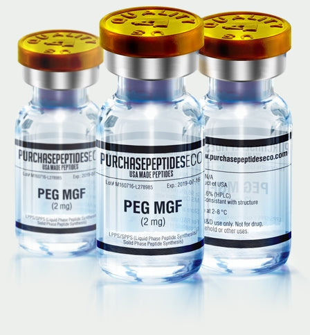 Purchasepeptideseco Growth Factor Increases endurance Peg MGF 2 MG