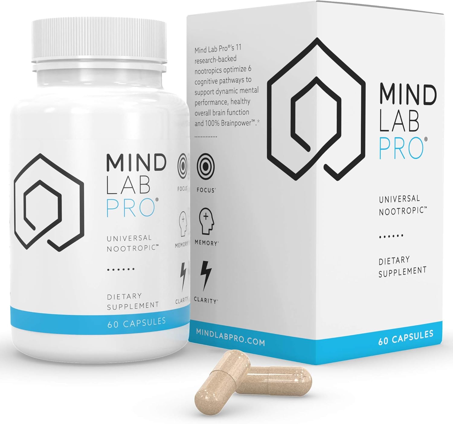 Mind Lab Pro Universal Nootropic Brain Booster Focus, 60 Caps