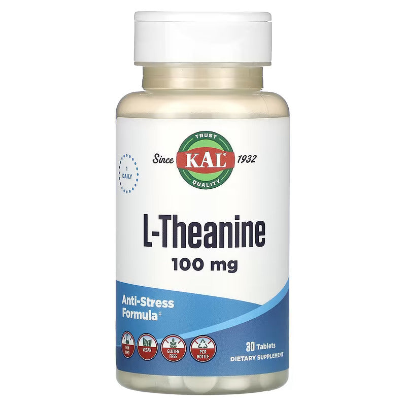 KAL L-Theanine 100 mg 30 Tablet