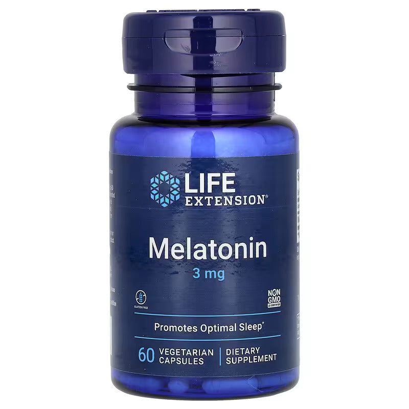 Life Extension Melatonin 3 mg 60 Vegetarian Caps